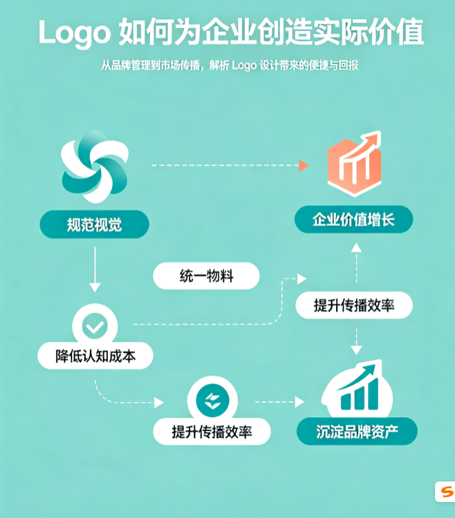 我们设计Logo带来了哪些便捷，从品牌管理到市场传播，解析Logo设计为企业创造的实际价值