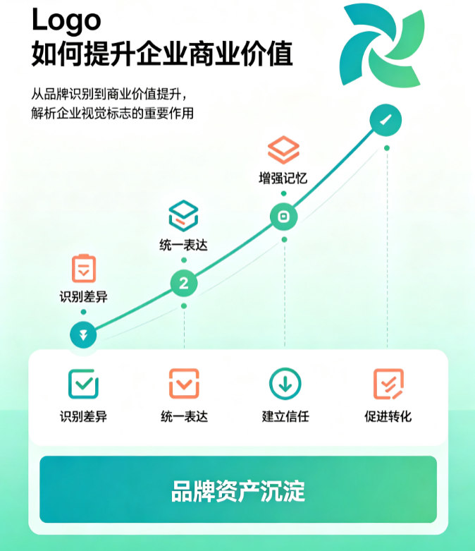 设计Logo带来的好处，从品牌识别到商业价值提升，解析企业视觉标志的重要作用