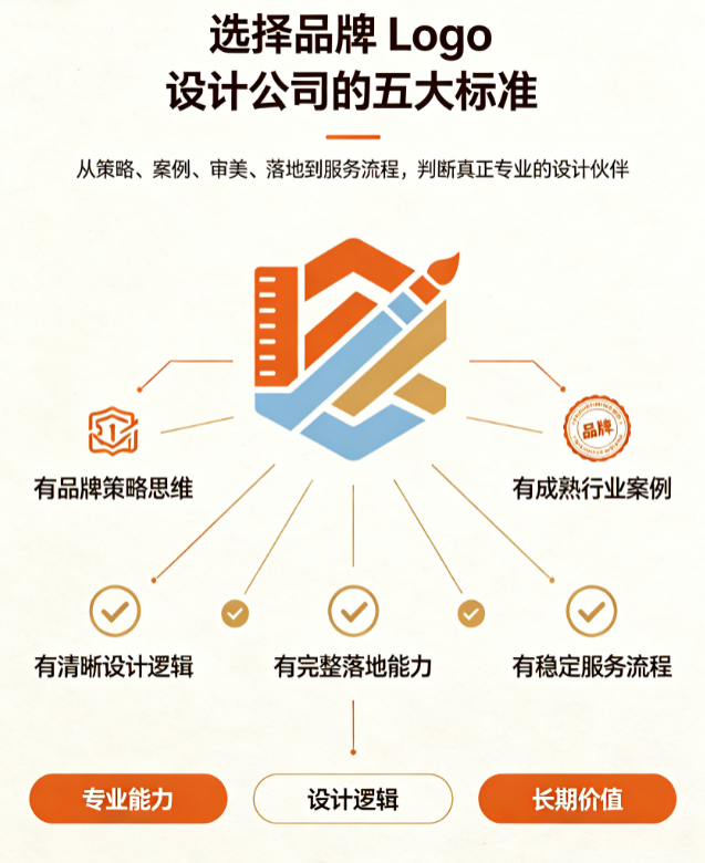 义乌那家品牌Logo设计好？选择专业品牌设计公司的五大标准解析