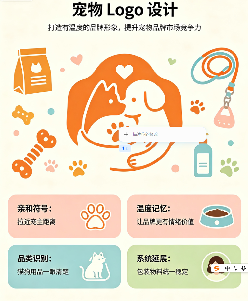宠物Logo设计,打造有温度的品牌形象，提升宠物品牌市场竞争力